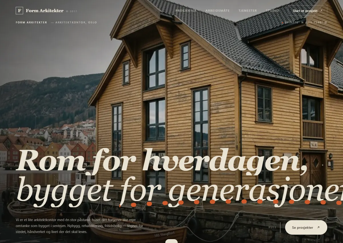 Designkonsept: Form Arkitekter