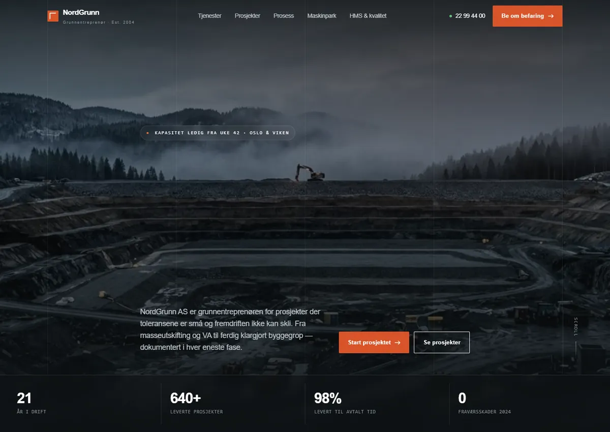 Designkonsept: NordGrunn AS