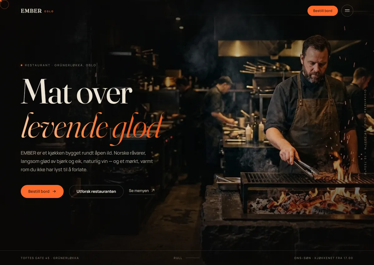 Designkonsept: EMBER Oslo