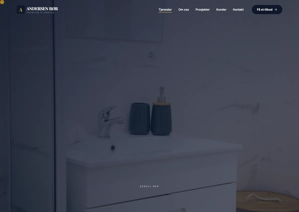 Designkonsept: Andersen Rør AS
